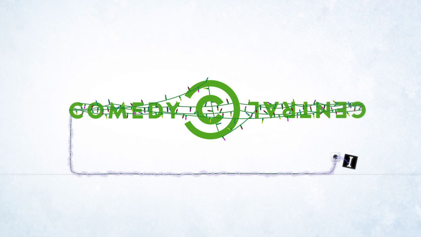 Comedy Central Nothern Europe: Christmas Design